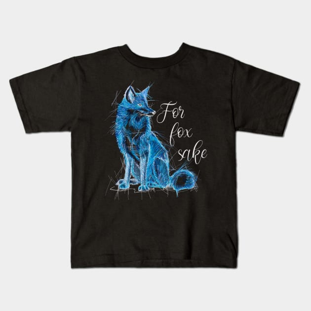 For fo sake Kids T-Shirt by Rachellily